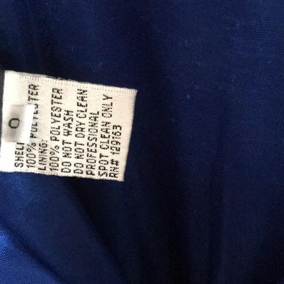 Beautiful blue prom dress - Picture 7 of 8